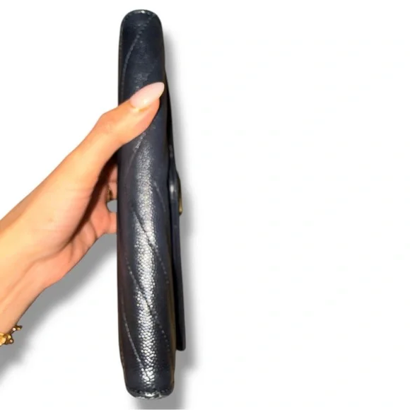 Saint Laurent Monogram Leather Wallet – With Chain Conversion Set (Preloved) - Picture 6 of 13